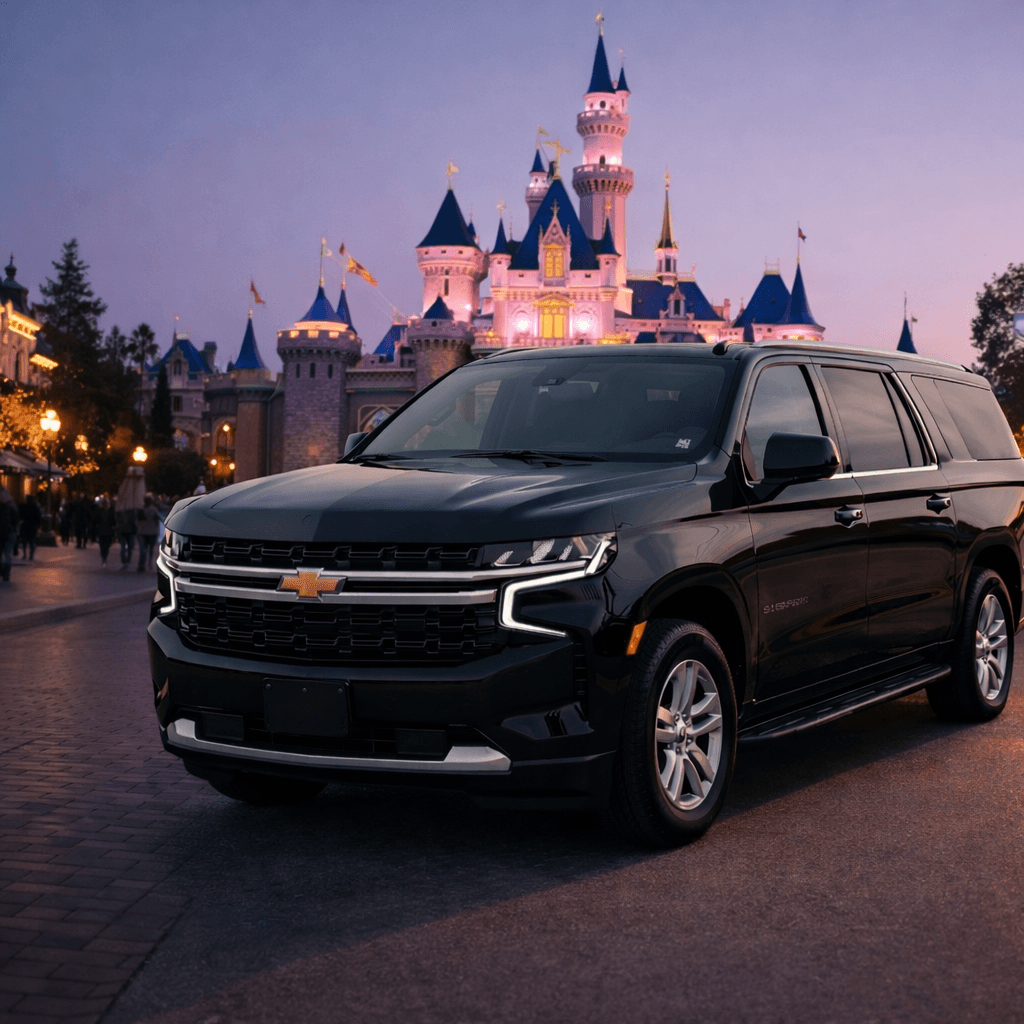Disneyland Car Service – MGCLS Luxury Black Car Anaheim