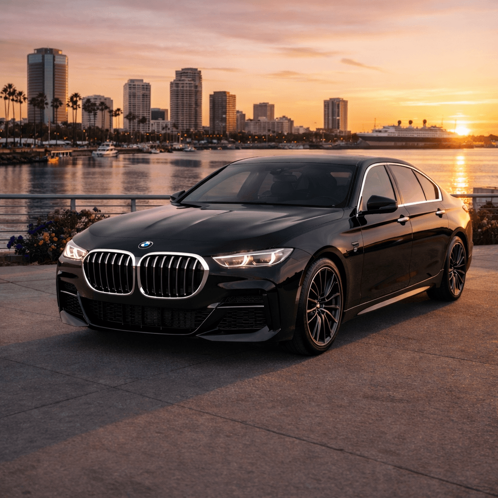 Long Beach Car Service – MGCLS Luxury Black Car